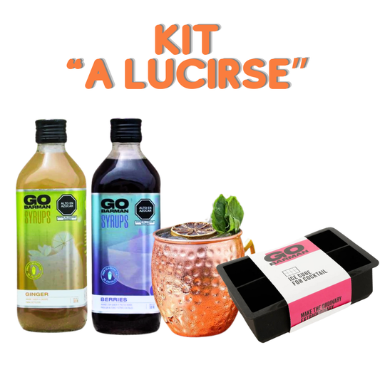 KIT "A LUCIRSE" - 2 Syrups, Mug y Cubetera
