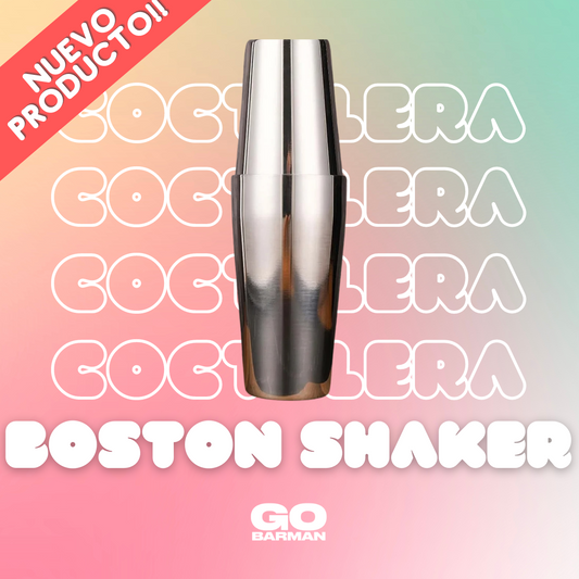 Coctelera Boston Shaker - GO BARMAN