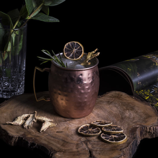 Pack 4 Moscow Mule Mug 500cc Color Cobre