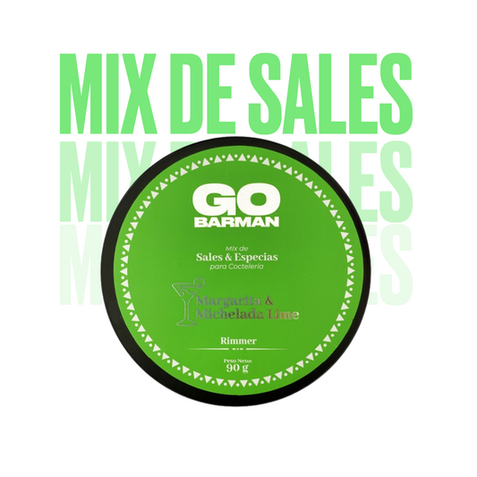 Mix Sales & Especies de Coctelería para Margarita & Michelada Lime