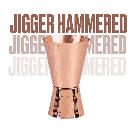 Jigger Hammered Cobre – Go Barman