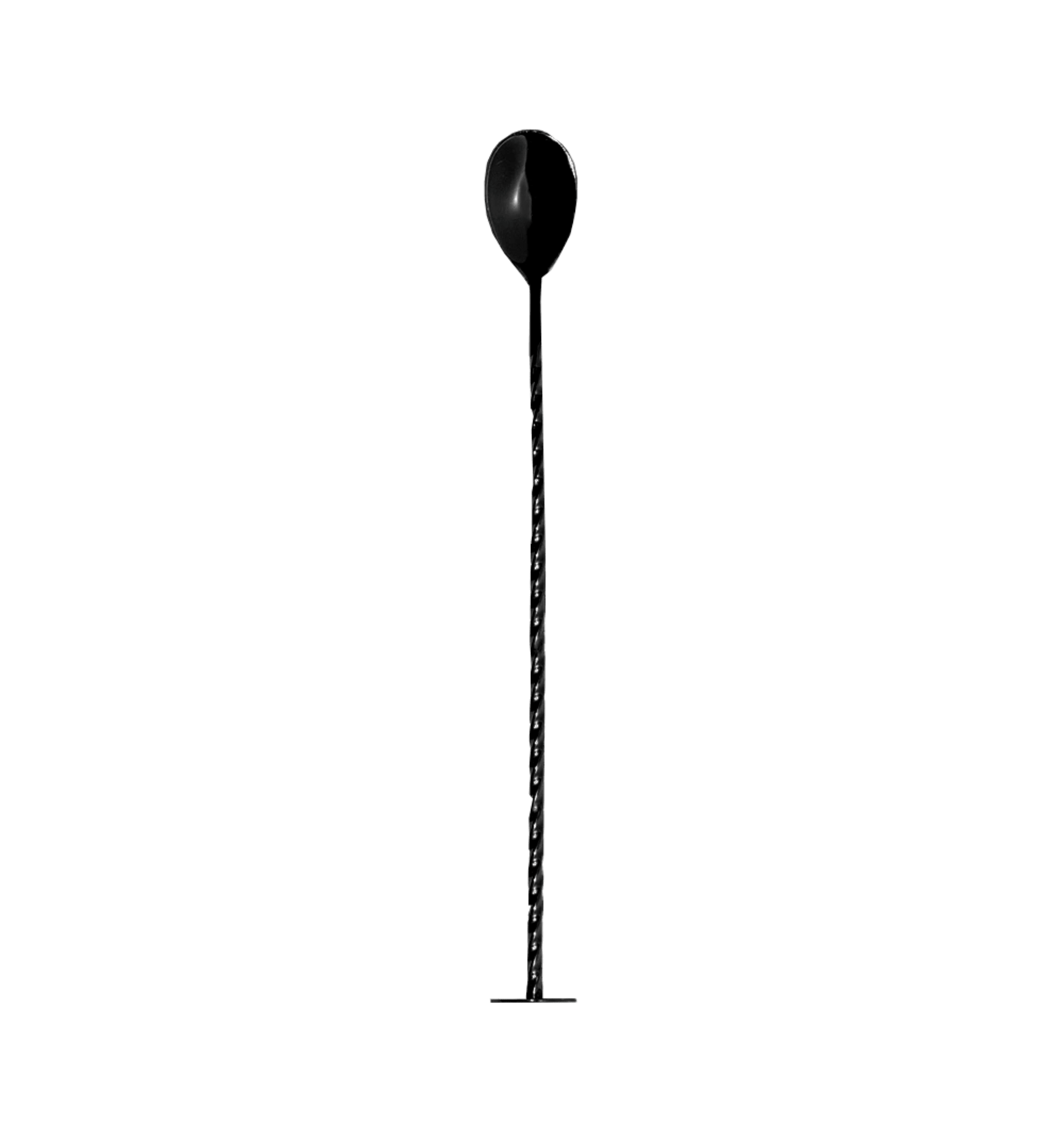 Cucharilla de Bar 30cm Negro - Go Barman