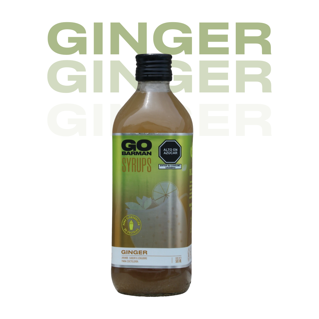 SYRUP DE JENGIBRE - GO BARMAN