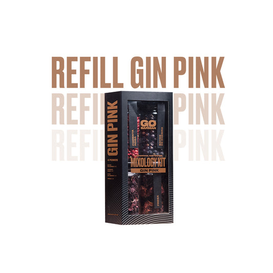 Kit Botánicos Gin Pink – Go Barman