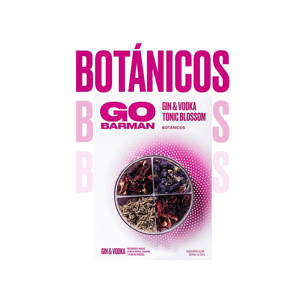 Mix de Botánicos Gin & Vodka Tonic Blossom – Go Barman