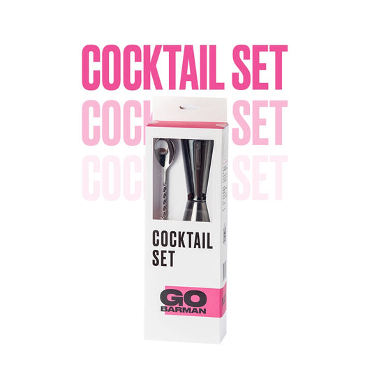 Cocktail Set Negro - Go Barman