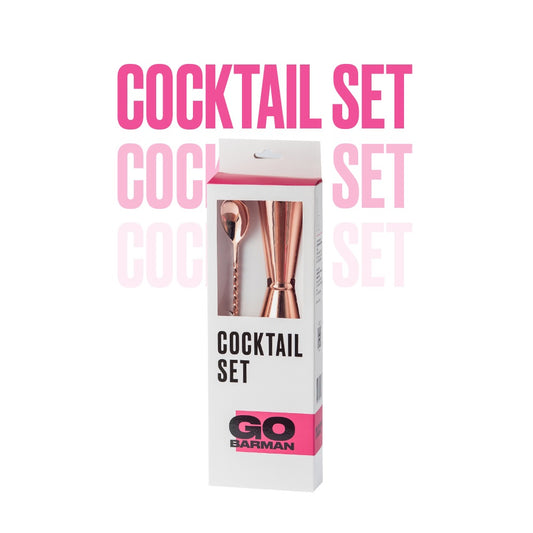 Cocktail Set Cobre - Go Barman