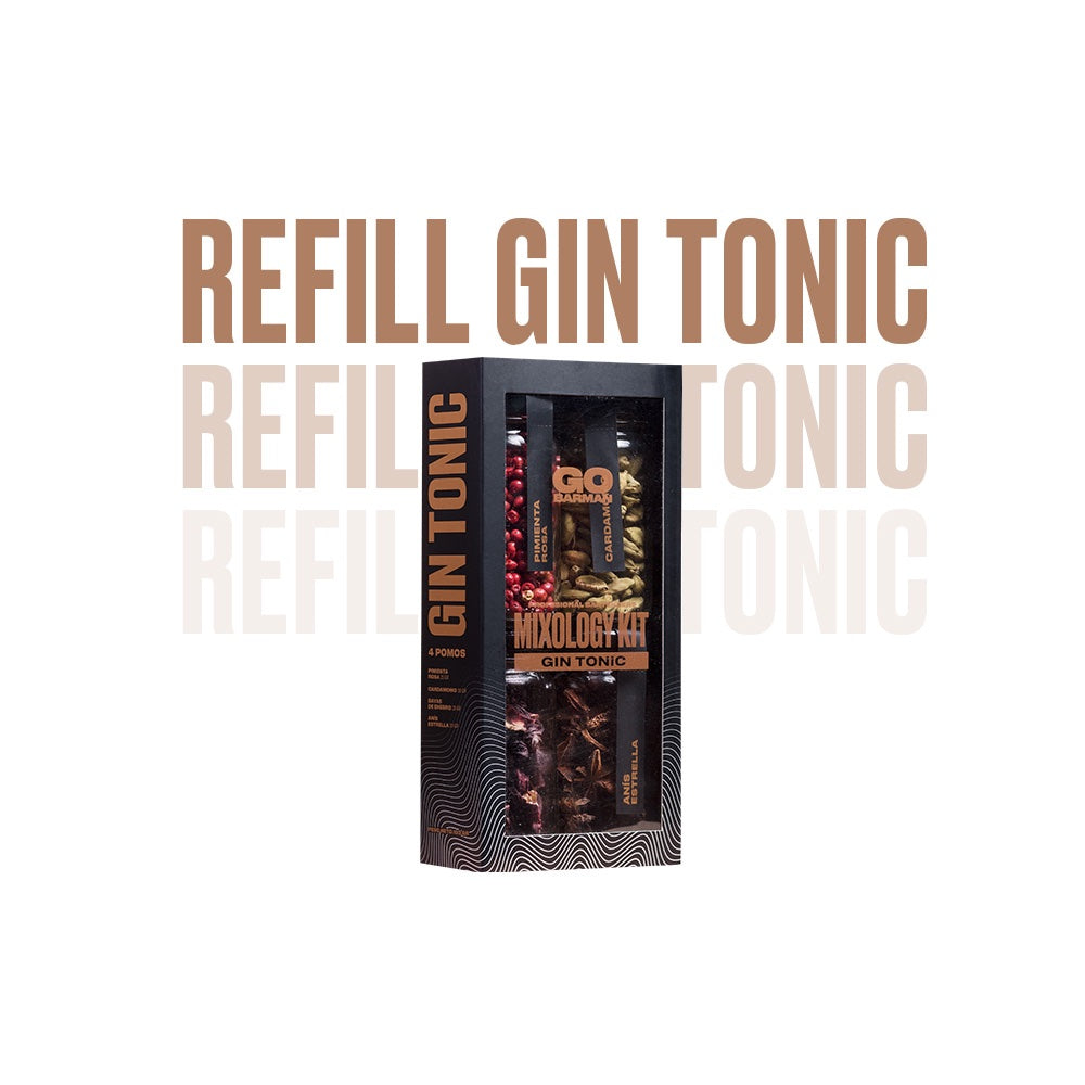 Kit Botánicos Gin Tonic - Go Barman